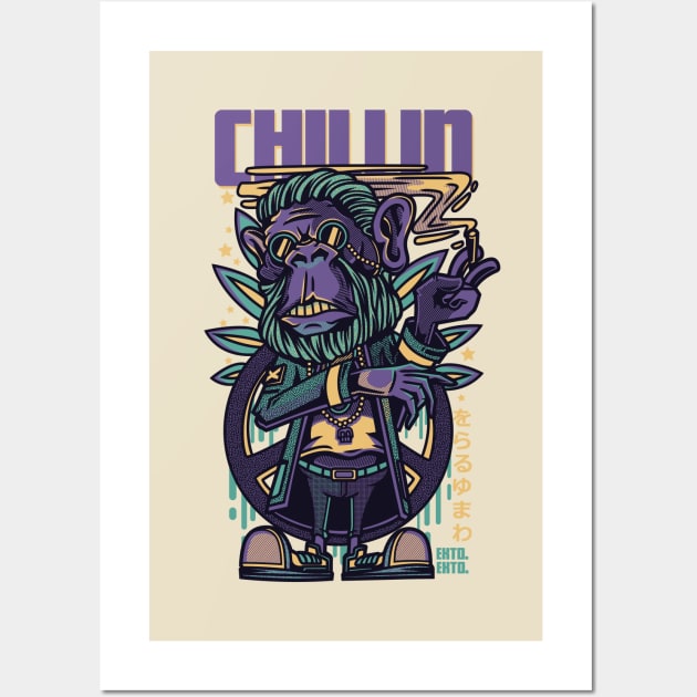 Chillin Wall Art by badsyxn